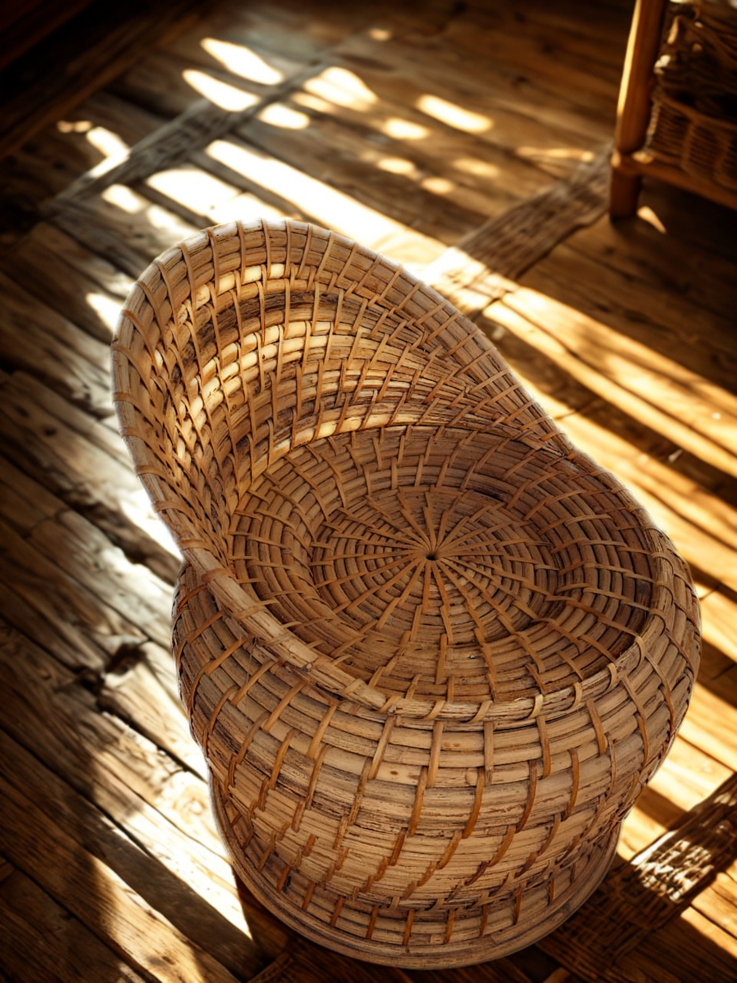 Handmade Rattan Cane Chair