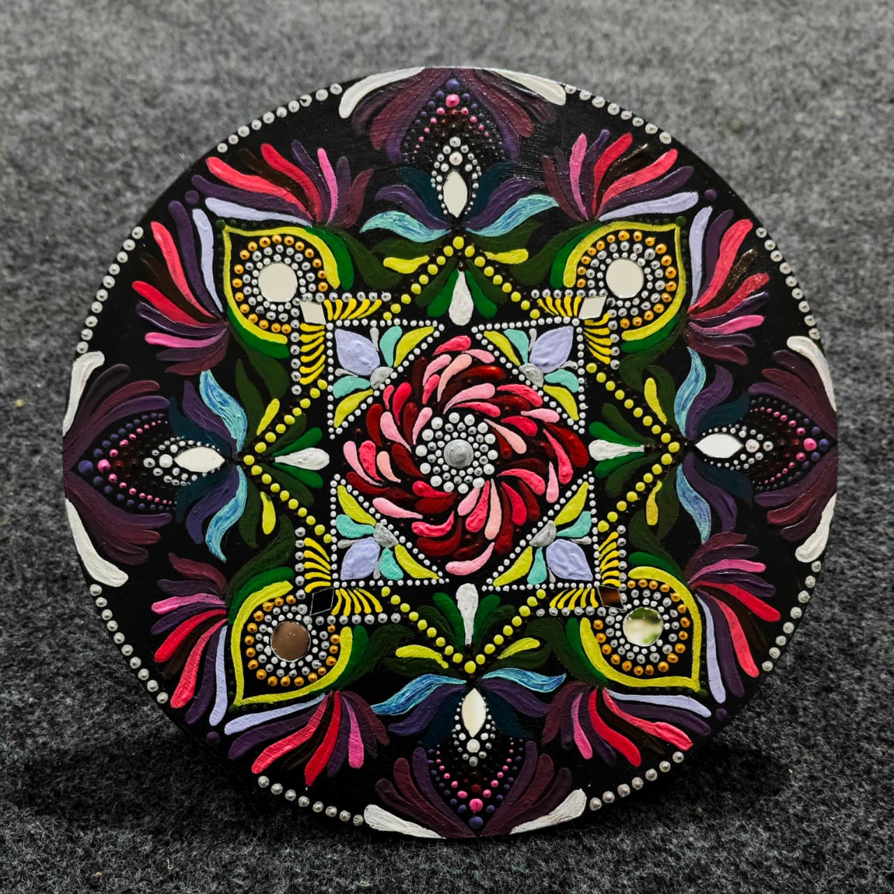 Mandala Art - Geometric Design - Multicolour